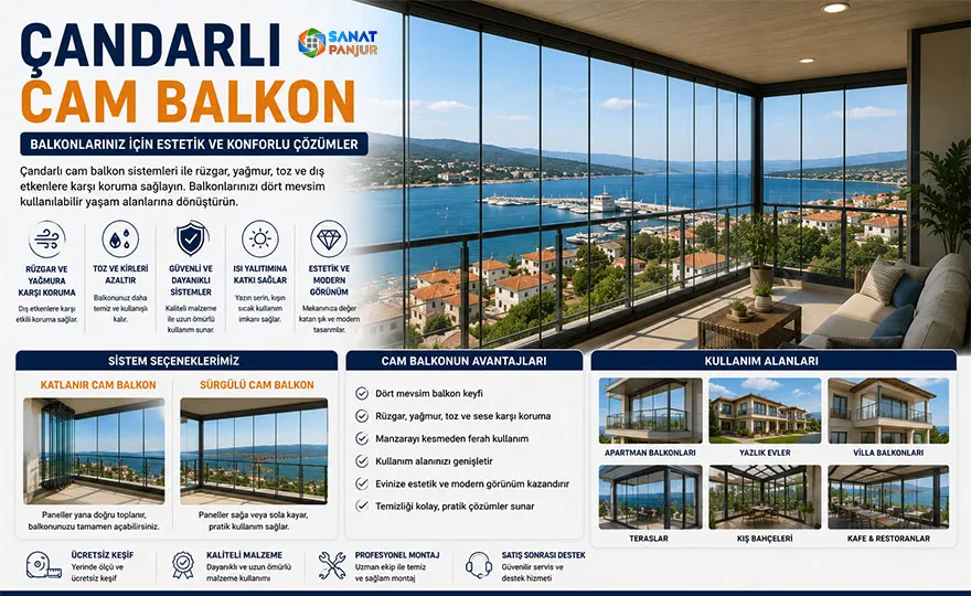 Çandarlı Cam Balkon Hizmeti
